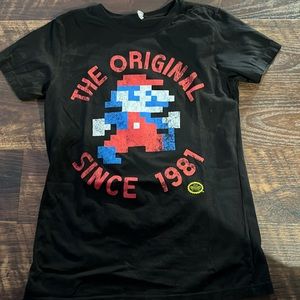 Women’s t-shirt size Large. Mario brothers